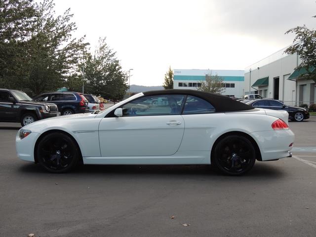 2005 BMW 645Ci / Convertible / Leather / Navigation - Photo 3 - Portland, OR 97217