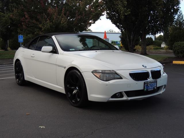 2005 BMW 645Ci / Convertible / Leather / Navigation - Photo 2 - Portland, OR 97217