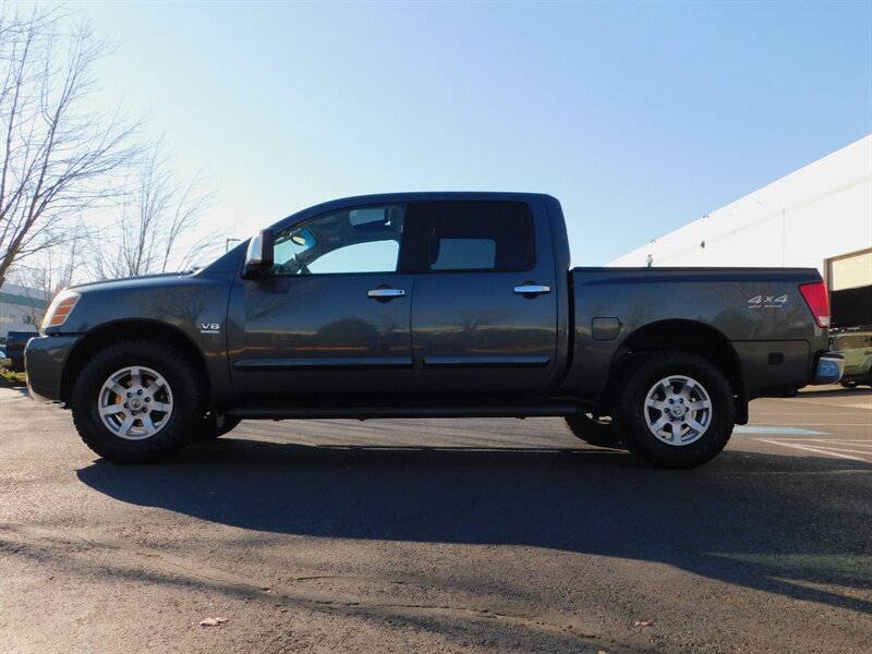 2004 Nissan Titan LE 4dr Crew Cab 4X4 Leather Navigation Heatd Seats - Photo 3 - Portland, OR 97217