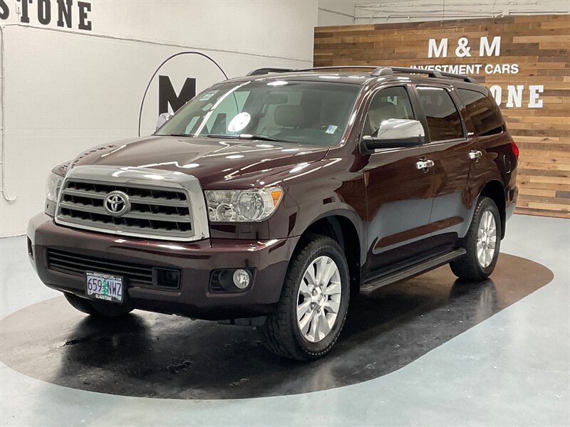 2013 Toyota Sequoia Platinum 4X4 / 5.7L V8 / Leather Navigation  DVD  / LOCAL NO RUST - Photo 70 - Gladstone, OR 97027