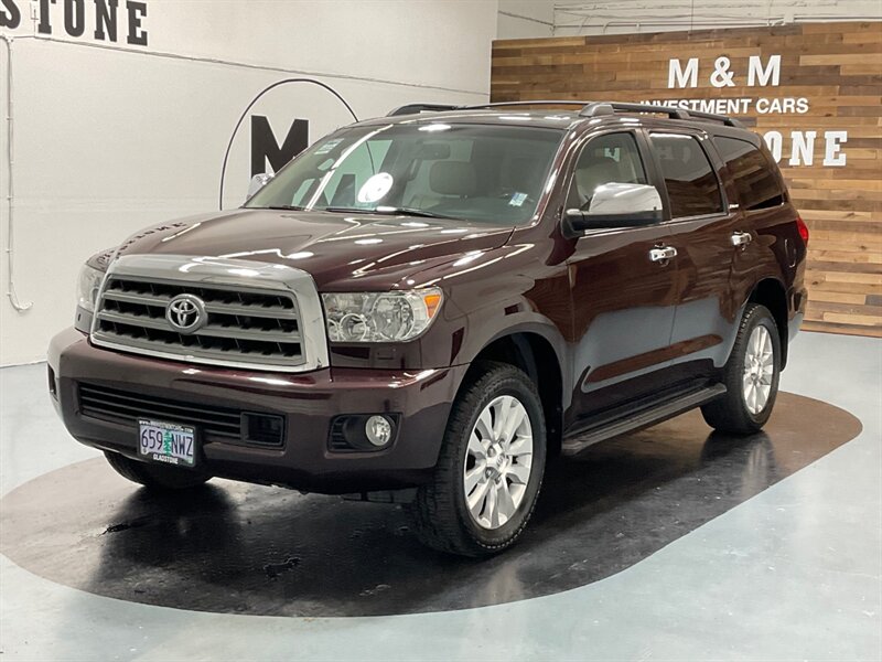 2013 Toyota Sequoia Platinum 4X4 / 5.7L V8 / Leather Navigation  DVD  / LOCAL NO RUST - Photo 71 - Gladstone, OR 97027