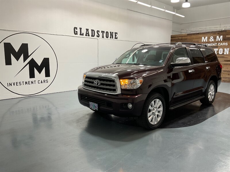 2013 Toyota Sequoia Platinum 4X4 / 5.7L V8 / Leather Navigation  DVD  / LOCAL NO RUST - Photo 5 - Gladstone, OR 97027