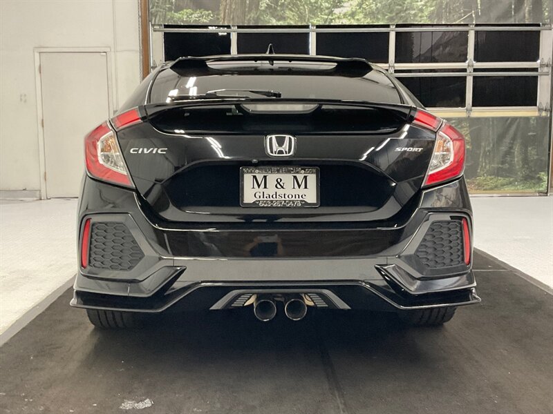 2017 Honda Civic Sport Hatchback / 1.5L 4Cyl TURBO / 53,000 MILES  / LOCAL CAR / Backup Camera / SPORT HATCHBACK / TURBO - Photo 6 - Gladstone, OR 97027