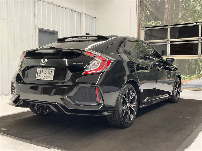 2017 Honda Civic Sport Hatchback / 1.5L 4Cyl TURBO / 53,000 MILES  / LOCAL CAR / Backup Camera / SPORT HATCHBACK / TURBO - Photo 7 - Gladstone, OR 97027