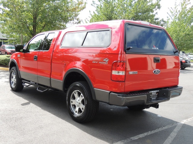 2004 Ford F-150 FX4 4-DOOR 5.4L 4WD MATCHING CANOPY