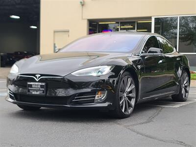 2017 Tesla Model S 100D / LONG RANGE / AWD / FULL SELF DRIVING  / PANORAMIC GLASS ROOF / GENUINE LEATHER / TOP SHAPE