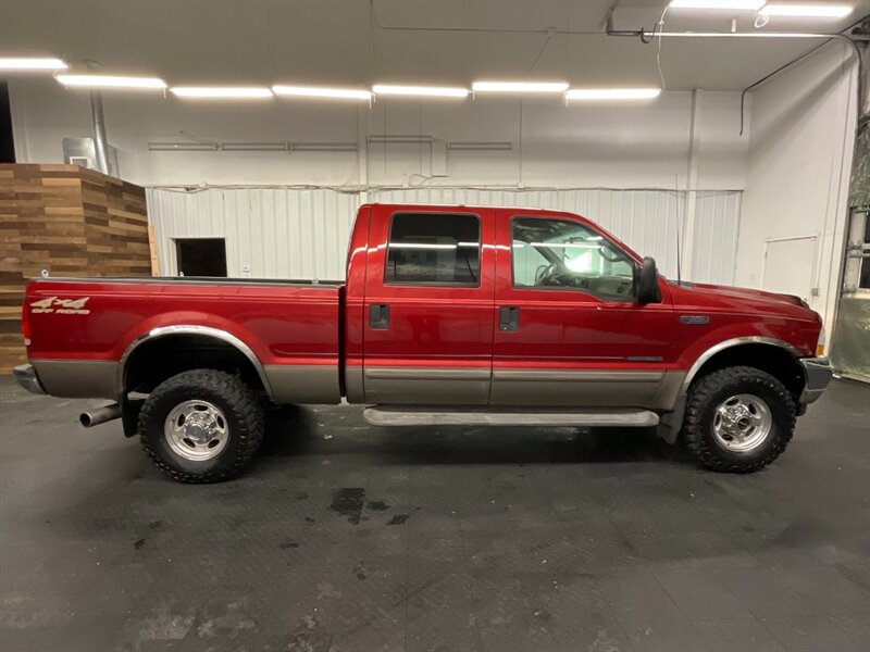 2002 Ford F-350 Lariat Crew Cab 4X4 / 7.3L DIESEL / NEW TIRES SHORT BED ...