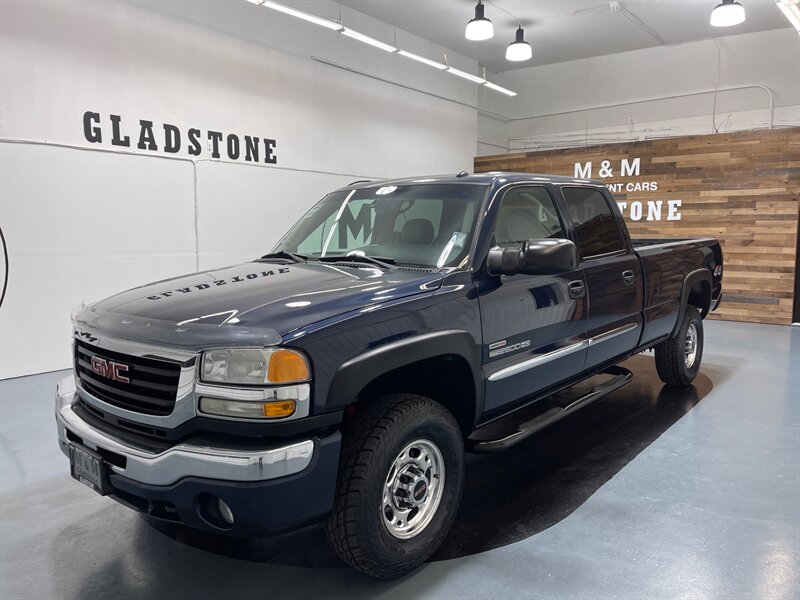 2005 GMC Sierra 2500 SLT Crew Cab 4X4 6.6L DURAMAX DIESEL / LONG BED  / LOCAL NO RUST - Photo 5 - Gladstone, OR 97027