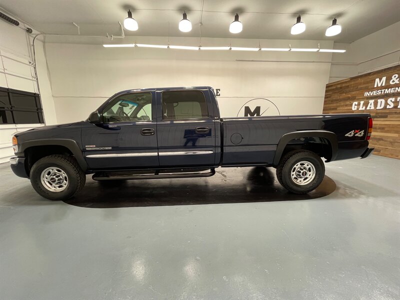 2005 GMC Sierra 2500 SLT Crew Cab 4X4 6.6L DURAMAX DIESEL / LONG BED  / LOCAL NO RUST - Photo 3 - Gladstone, OR 97027