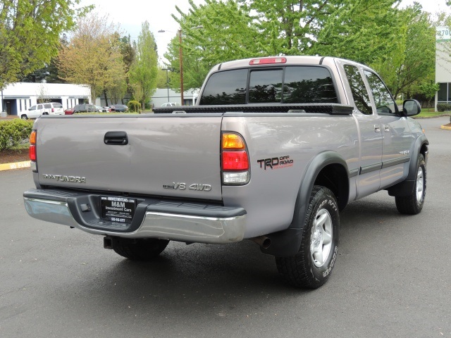 2001 Toyota Tundra SR5 / 4X4 / Xtra Cab / V8 / TRD OFF-ROAD PKG   - Photo 8 - Portland, OR 97217