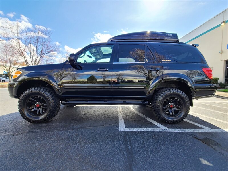 2001 Toyota Sequoia Limited  / V8 4.7L / LEATHER / THULE Box / Sun Roof / NEW TIRES / NO RUST - Photo 3 - Portland, OR 97217