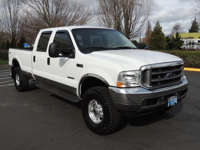 2001 Ford F-350 Super Duty Lariat 4X4 Crew Cab 7.3 DIESEL 6-SPEED