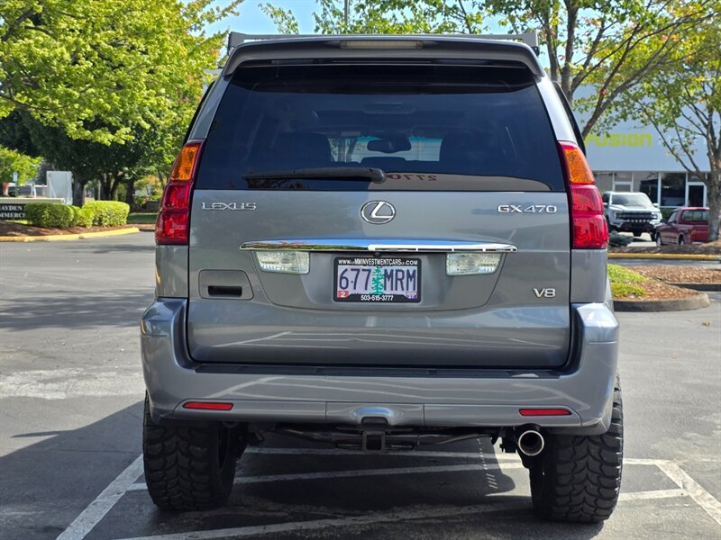 2004 Lexus GX 470 4X4 OVERLAND / DOBINSONS LIFT /NEW TIMING BELT / VICTORY 4X4 ROOF RACK / BUMPER WINCH / STEEL SKID PLATES / ROCK SLIDERS / HELO WHEELS / FULLY LOADED - Photo 8 - Portland, OR 97217
