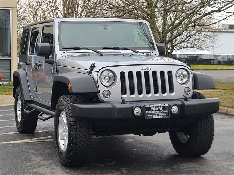 2016 Jeep Wrangler Unlimited 4X4 / 2 " LIFT / 1-OWNER / 89,000 MILES  / BF GOODRICH TIRES / ZERO RUST / IMMACULATE !! - Photo 2 - Portland, OR 97217