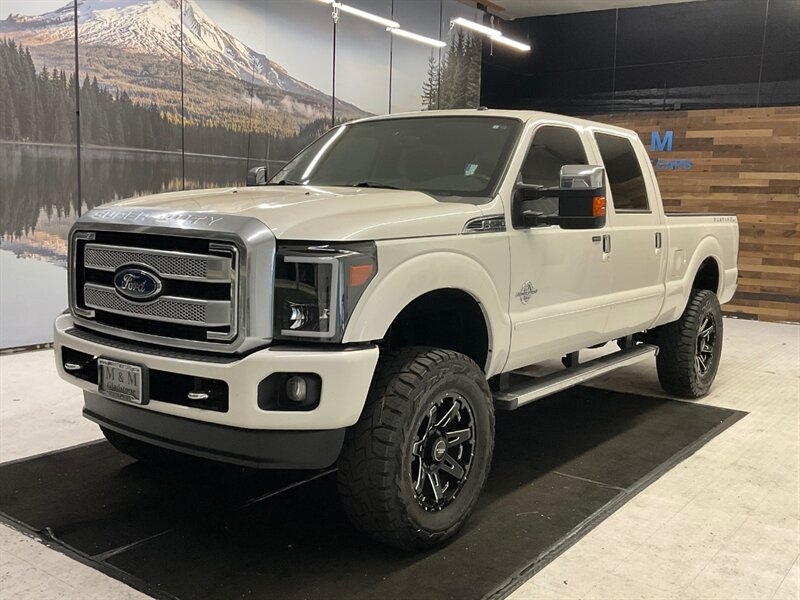 2015 Ford F-250 Platinum Crew Cab 4X4 /6.7L DIESEL  / 35,000 MILE  /1-OWNER TRUCK / RUST FREE / FULLY LOADED PLATINUM / Sunroof / FX4 OFF ROAD / LIFTED w/ 37 " TOYO TIRES & 20 " WHEELS / SHARP SHARP !! - Photo 25 - Gladstone, OR 97027