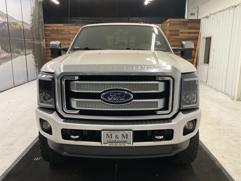 2015 Ford F-250 Platinum Crew Cab 4X4 /6.7L DIESEL  / 35,000 MILE  /1-OWNER TRUCK / RUST FREE / FULLY LOADED PLATINUM / Sunroof / FX4 OFF ROAD / LIFTED w/ 37 " TOYO TIRES & 20 " WHEELS / SHARP SHARP !! - Photo 5 - Gladstone, OR 97027