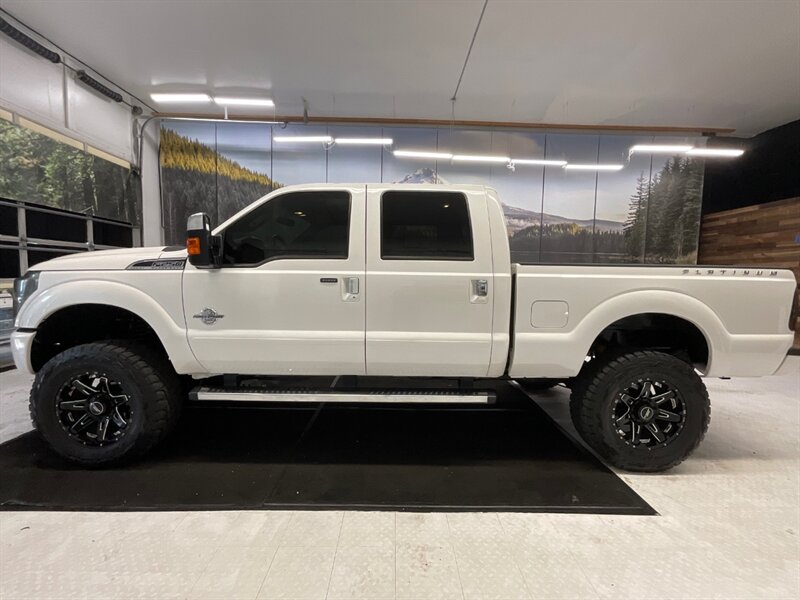 2015 Ford F-250 Platinum Crew Cab 4X4 /6.7L DIESEL  / 35,000 MILE  /1-OWNER TRUCK / RUST FREE / FULLY LOADED PLATINUM / Sunroof / FX4 OFF ROAD / LIFTED w/ 37 " TOYO TIRES & 20 " WHEELS / SHARP SHARP !! - Photo 3 - Gladstone, OR 97027