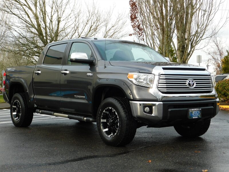 2014 Toyota Tundra Limited CREW MAX 4X4 5.7L LOADED LIFTED