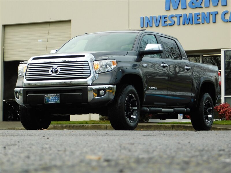 2014 Toyota Tundra Limited CREW MAX 4X4 5.7L LOADED LIFTED