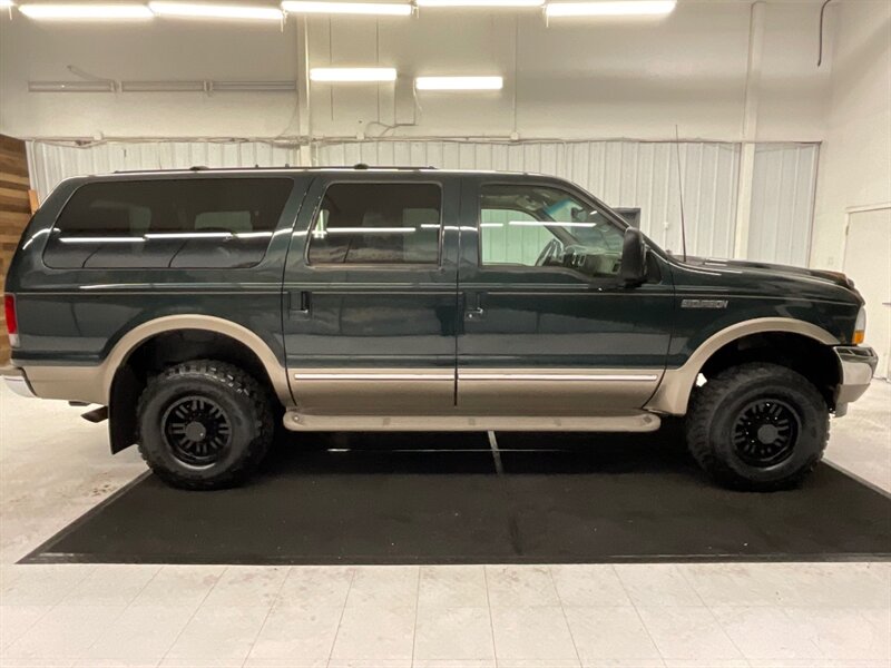 2002 Ford Excursion Limited 4WD / 7.3L DIESEL / LIFTED w. NEW TIRES  / LOCAL SUV / RUST FREE / LIFTED w. BRAND NEW 33 " MUD TIRES / Leather & Heated Seats / 3RD ROW SEAT - Photo 4 - Gladstone, OR 97027