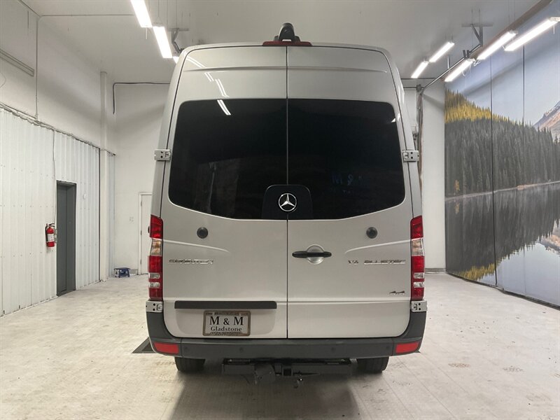 2015 Mercedes-Benz Sprinter 2500 Crew Passenger 4X4 / 3.0L DIESEL/ 50,000 MILE  / HIGH ROOF w. 170 " WB / Navigation & Backup Cam / Towing Pkg / 11-Passenger w. CARGO AREA / 4X4 VAN - Photo 6 - Gladstone, OR 97027