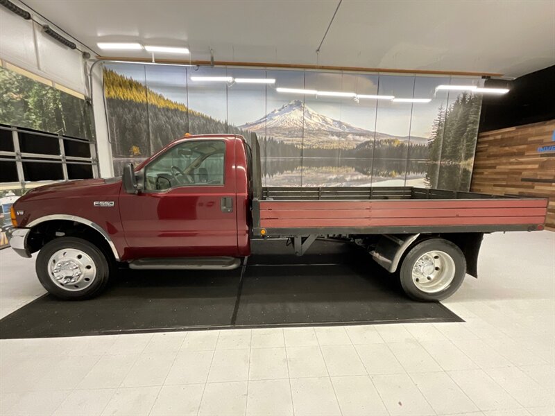 1999 Ford F-550 LARIAT 4X4 /V10 / TILT UP FLAT BED / 41,000 MILES  / Regular Cab / DUALLY / F-550/ 1-OWNER LOCAL / RUST FREE / Leather Seats / LOW LOW MILES - Photo 6 - Gladstone, OR 97027