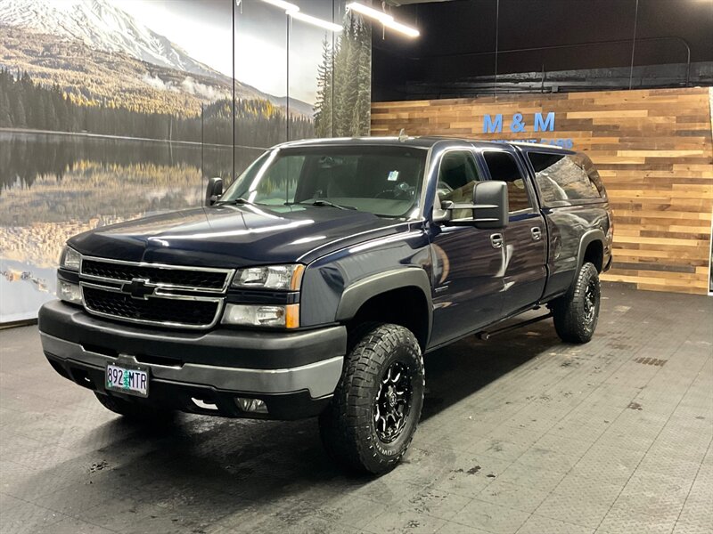 2006 Chevrolet Silverado 2500 LT Crew Cab 4X4 / 6.6L DIESEL /LBZ MOTOR/LONG BED  LOCAL TRUCK / RUST FREE / LIFTED w/ NEW WHEELS & TIRES / ONLY 127,000 MILES - Photo 1 - Gladstone, OR 97027