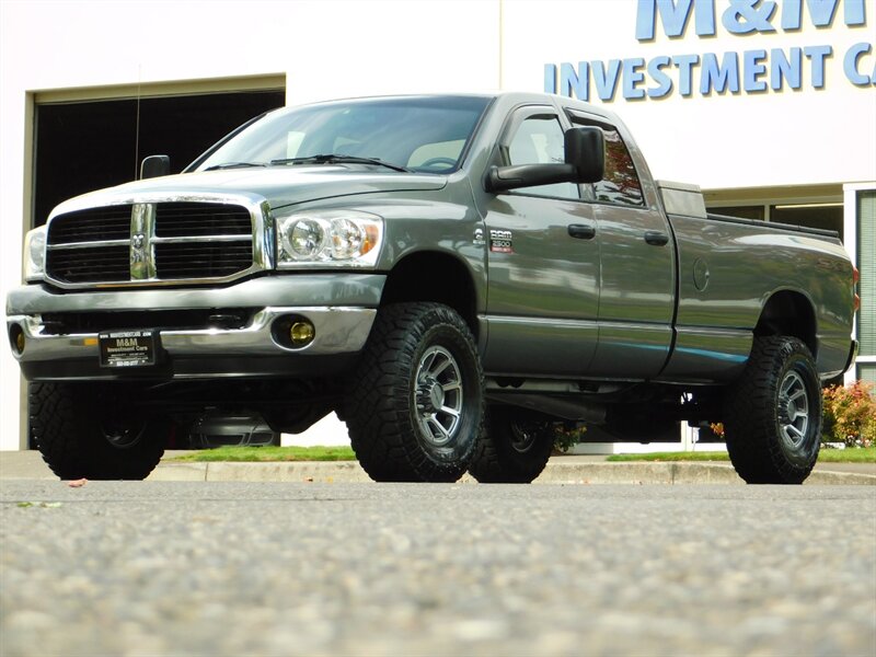 2008 Dodge Ram 2500 Sxt Crewcab 4x4 67l Cummins Diesel 6 Speed Lifted