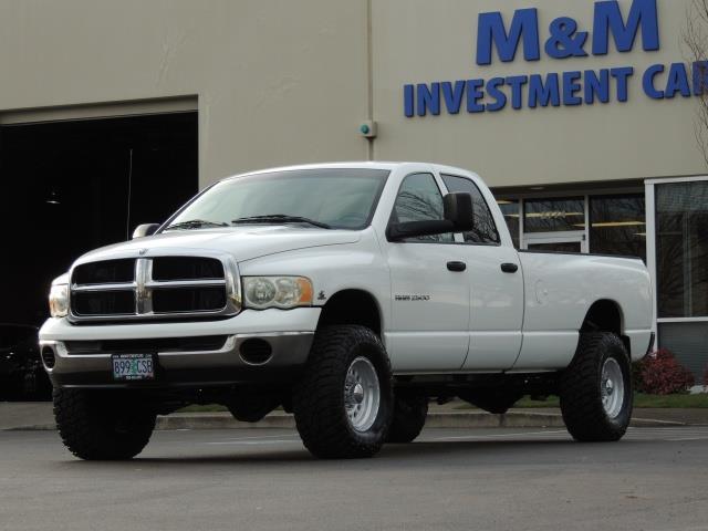 2003 Dodge Ram 2500 4X4 / 5.9L DIESEL / MANUAL / JAKE BRAKE / LIFTED !   - Photo 1 - Portland, OR 97217