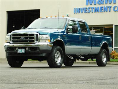 2002 Ford F-350 Super Duty Lariat Crew Cab 4X4 7.3L DIESEL LONGBED Truck