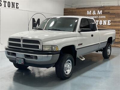 1997 Dodge Ram 2500 Laramie SLT 4X4 / 5.9L CUMMINS DIESEL 12-VALVE  / LOCAL w. ZERO RUST / 146K MILES