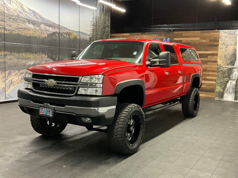 2006 Chevrolet Silverado 2500 LT Crew Cab 4X4 / 6.6L DIESEL / Leather / LIFTED  LOCAL OREGON TRUCK / RUST FREE / LIFTED w/ 35 " TIRES & 20 " AE WHEELS / SHARP & SUPER CLEAN !! - Photo 51 - Gladstone, OR 97027