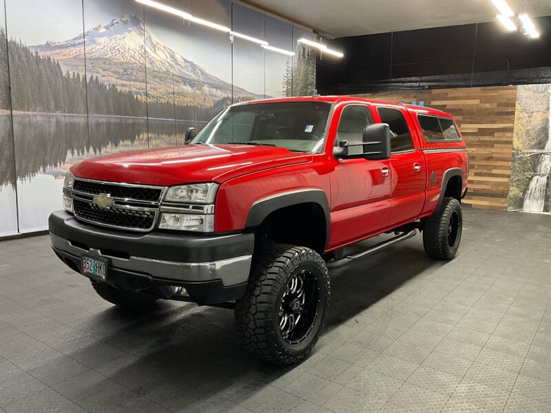 2006 Chevrolet Silverado 2500 LT Crew Cab 4X4 / 6.6L DIESEL / Leather / LIFTED  LOCAL OREGON TRUCK / RUST FREE / LIFTED w/ 35 " TIRES & 20 " AE WHEELS / SHARP & SUPER CLEAN !! - Photo 52 - Gladstone, OR 97027