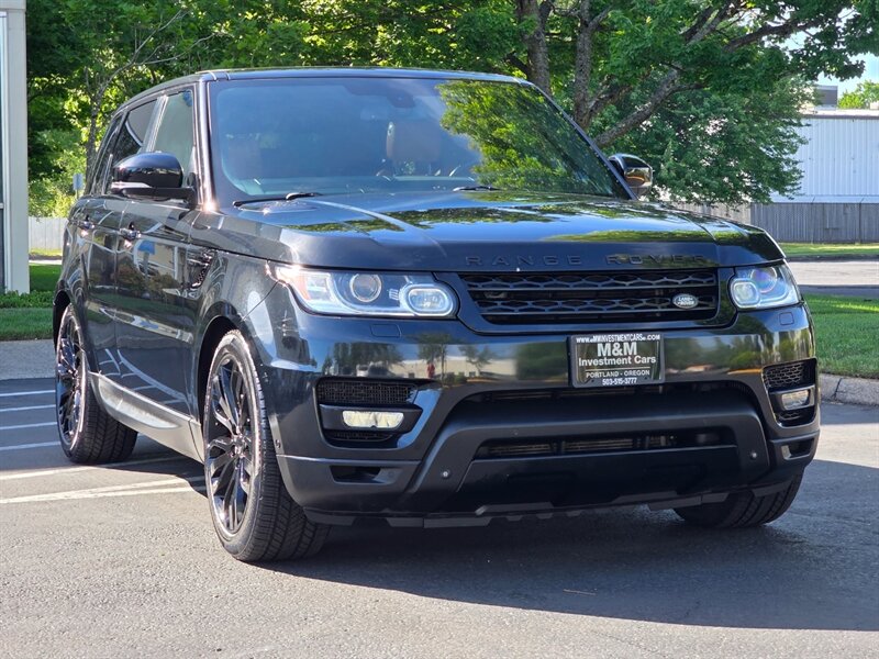 2014 Land Rover Range Rover Sport SUPERCHARGED 4X4 / V8 5.OL / PANO-ROOF / LOW MILES  / HEATED & COOLED LEATHER / FULLY EQUIPPED / BRIDGESTONE TIRES - Photo 2 - Portland, OR 97217