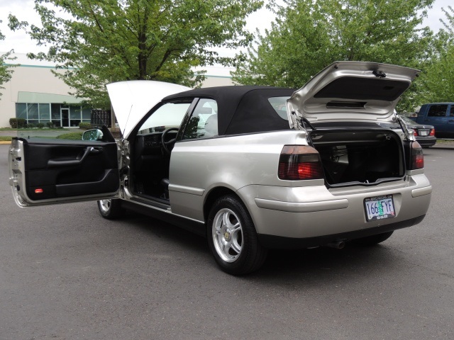 2001 Volkswagen Cabrio GLX Convertible LEATHER COUPE