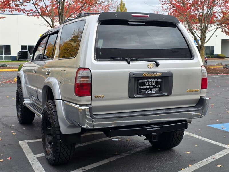 1998 Toyota 4Runner Limited 4X4 / V6 3.4 L / LIFTED / REAR DIFF LOCK / TIMING BELT DONE / SUN ROOF / LEATHER / NEW TIRES / ZERO RUST - Photo 7 - Portland, OR 97217