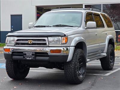 1998 Toyota 4Runner Limited 4X4 / V6 3.4 L / LIFTED / REAR DIFF LOCK  / TIMING BELT DONE / SUN ROOF / LEATHER / NEW TIRES / ZERO RUST SUV
