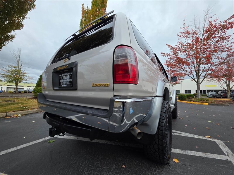 1998 Toyota 4Runner Limited 4X4 / V6 3.4 L / LIFTED / REAR DIFF LOCK / TIMING BELT DONE / SUN ROOF / LEATHER / NEW TIRES / ZERO RUST - Photo 12 - Portland, OR 97217