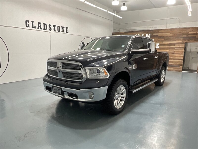 2013 RAM 1500 Laramie Longhorn Crew Cab 4X4 / 5.7L V8 HEMI  / Leather / Sunroof / Navigation / LOADED - Photo 1 - Gladstone, OR 97027