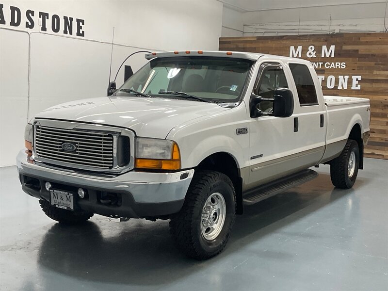 2000 Ford F-350 Lariat 4X4 7.3L DIESEL / Crew Cab / ONE-OWNER /  / LONG BED / LOCAL TRUCK / ZERO RUST - Photo 1 - Gladstone, OR 97027