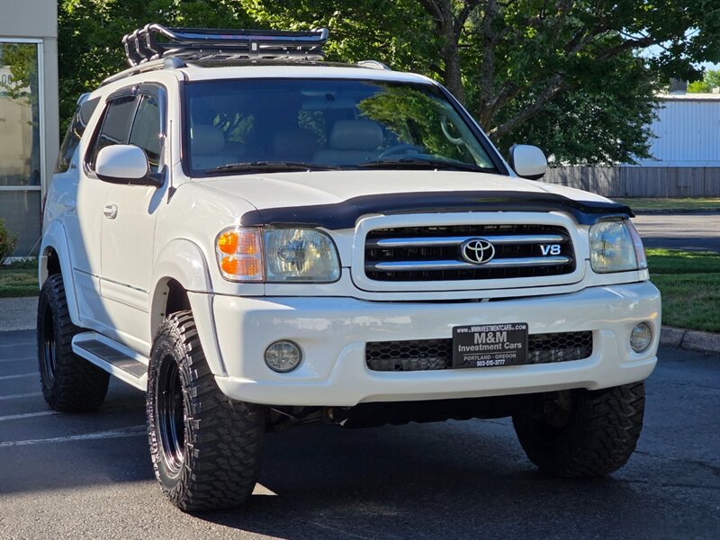 2001 Toyota Sequoia Limited 4X4 V8 / NAVi / CAM / 8-seats / NEW LIFT  / NEW TIRES / FULLY LOADED / LOW MILES / Beautiful - Photo 2 - Portland, OR 97217