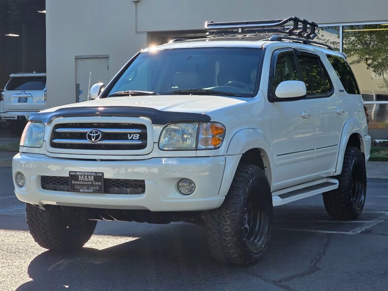 2001 Toyota Sequoia Limited 4X4 V8 / NAVi / CAM / 8-seats / NEW LIFT  / NEW TIRES / FULLY LOADED / LOW MILES / Beautiful - Photo 1 - Portland, OR 97217