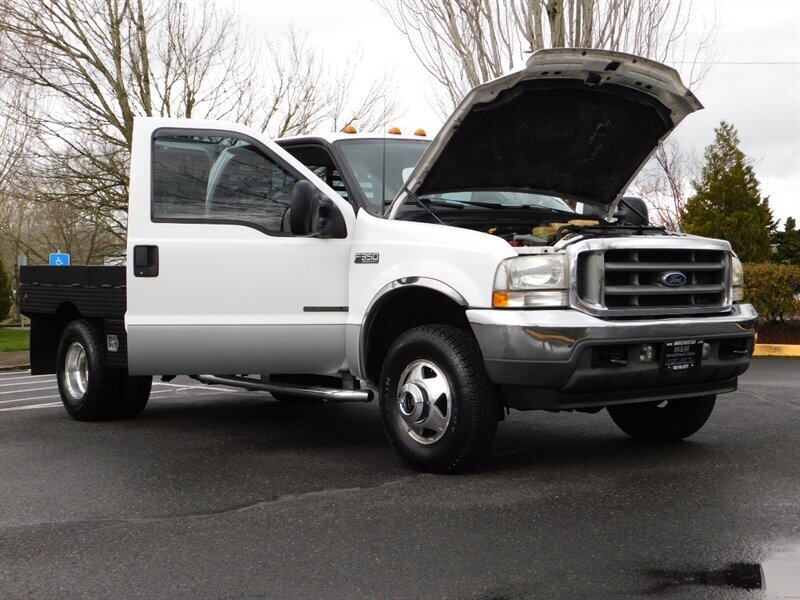 2002 Ford F-350 Super Duty XLT 4X4 7.3L DIESEL / DUALLY / FLAT BED   - Photo 22 - Portland, OR 97217