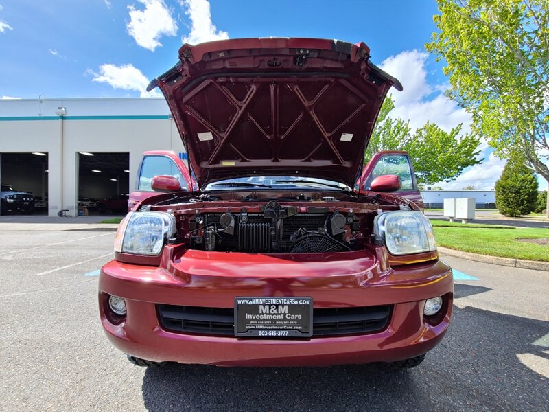 2007 Toyota Sequoia 4X4 3RD Seat / LEATHER / Timing Belt Done / LIFTED  / 4.7L / 8-Passenger / Sun Roof / NEW TIRES / NEW LIFT / ONLY 139K MILES - Photo 29 - Portland, OR 97217