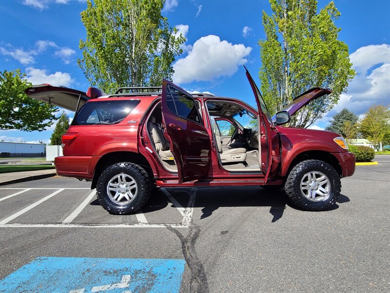 2007 Toyota Sequoia 4X4 3RD Seat / LEATHER / Timing Belt Done / LIFTED  / 4.7L / 8-Passenger / Sun Roof / NEW TIRES / NEW LIFT / ONLY 139K MILES - Photo 24 - Portland, OR 97217