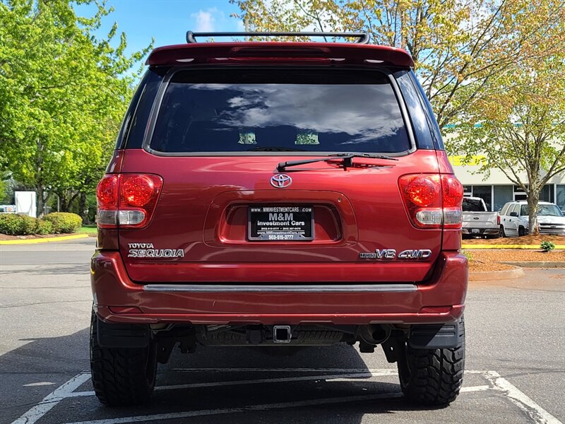 2007 Toyota Sequoia 4X4 3RD Seat / LEATHER / Timing Belt Done / LIFTED  / 4.7L / 8-Passenger / Sun Roof / NEW TIRES / NEW LIFT / ONLY 139K MILES - Photo 5 - Portland, OR 97217