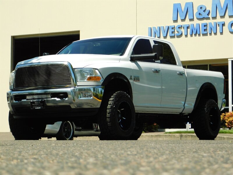 2012 Ram 3500 Slt Crew Cab 4x4 6.7l Cummins Diesel   Lifted