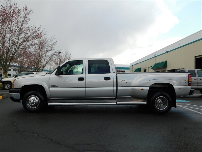 2007 Chevrolet Silverado 3500 LT Crew Cab DUALLY 4X4 6.6L Duramax Diesel LBZ   - Photo 3 - Portland, OR 97217