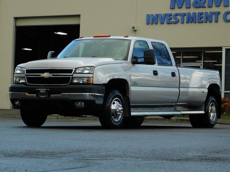 2007 Chevrolet Silverado 3500 LT Crew Cab DUALLY 4X4 6.6L Duramax Diesel LBZ   - Photo 1 - Portland, OR 97217