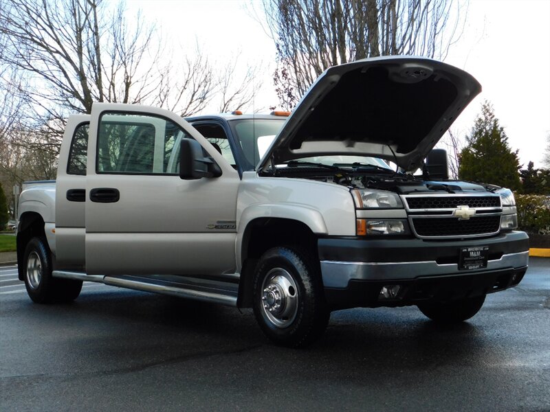 2007 Chevrolet Silverado 3500 LT Crew Cab DUALLY 4X4 6.6L Duramax Diesel LBZ   - Photo 31 - Portland, OR 97217